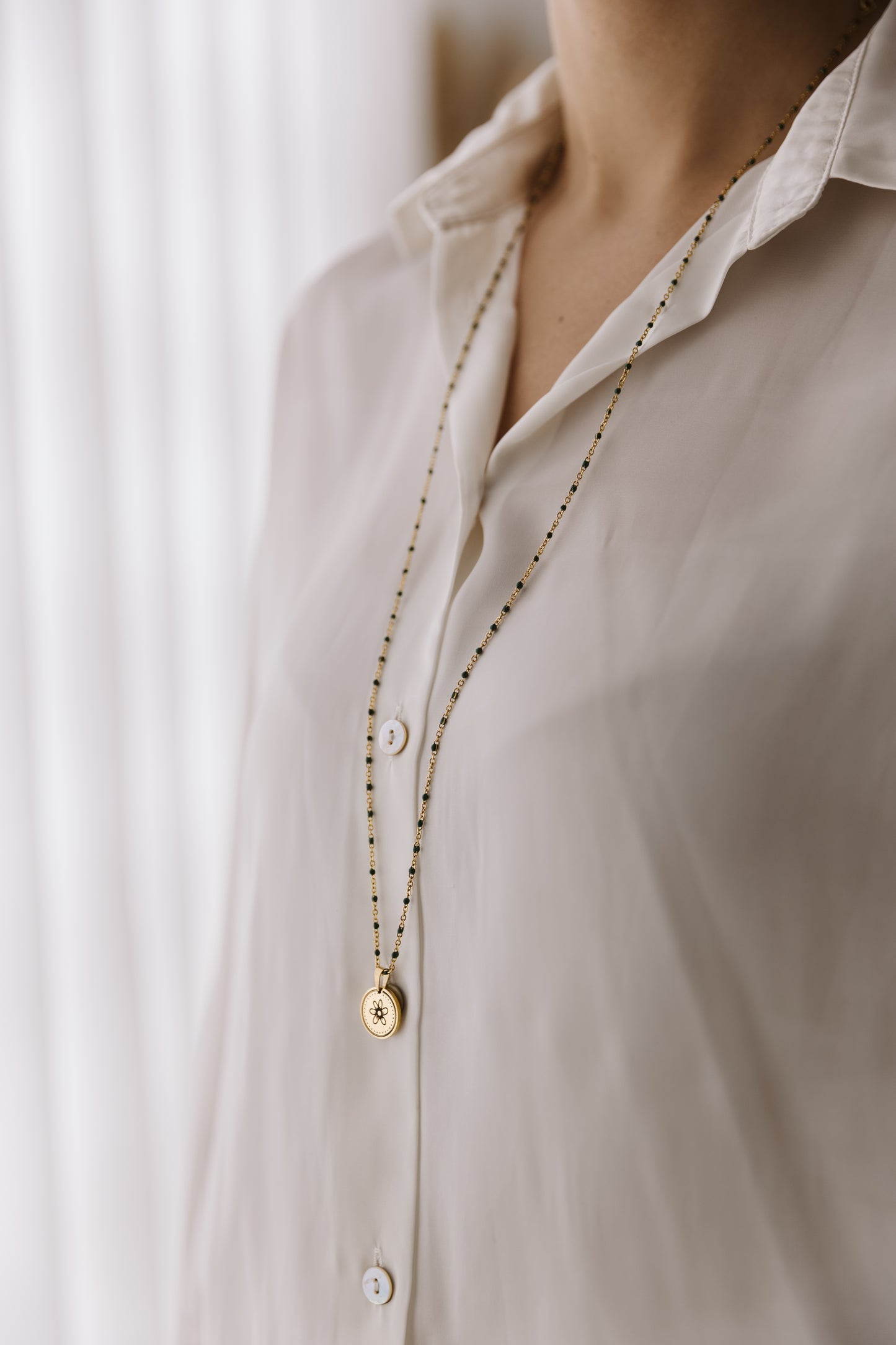 Collana Lunga Flowers