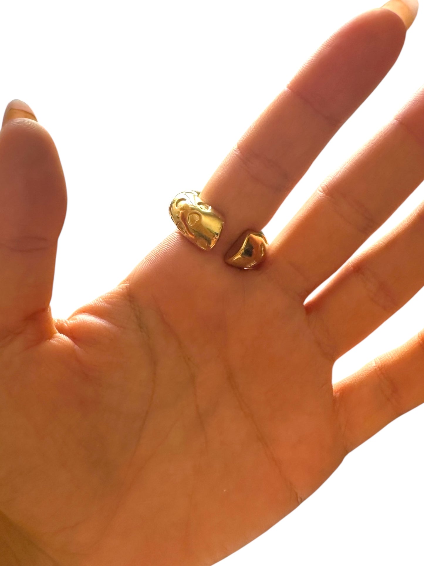 Anello extra chunky cuori
