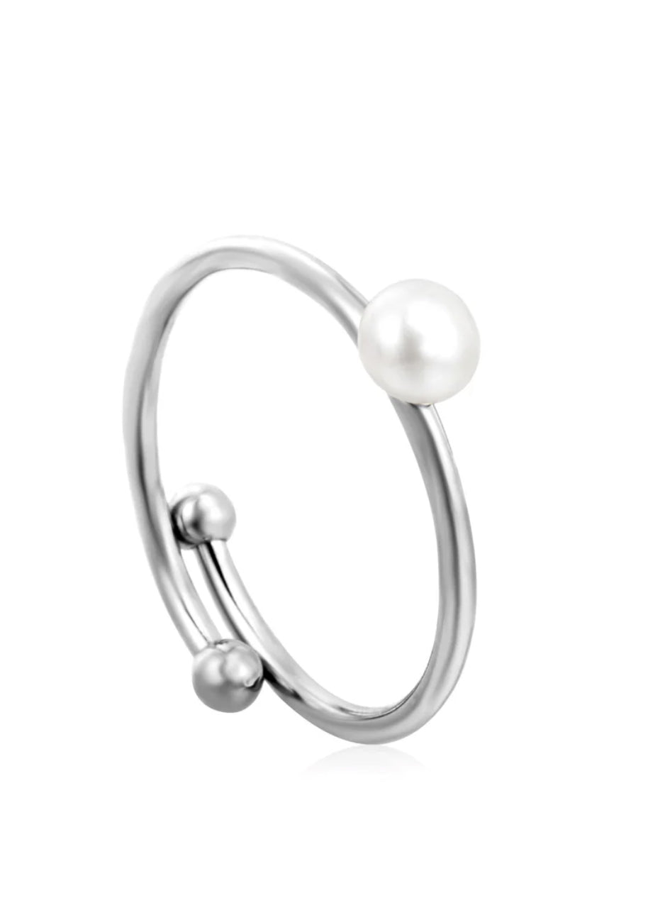 Anello Perla regolabile